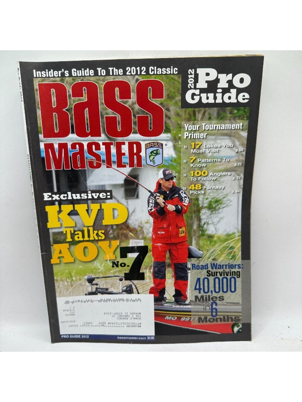 Bassmaster 2012 Pro Guide Insiders Guide To The Classic Hardcover Angler Tips